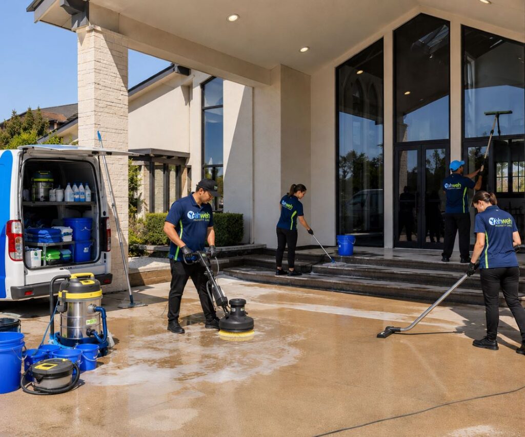 church cleaning